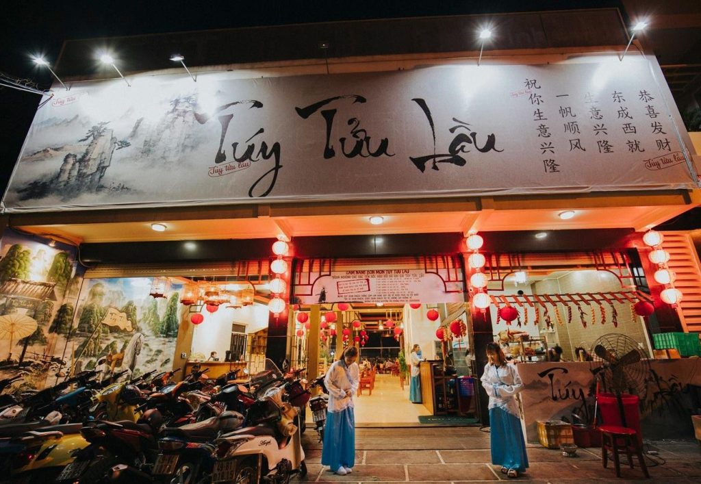 Túy Tửu Lầu là một quán ăn tối Đà Lạt được nhiều du khách yêu thích 