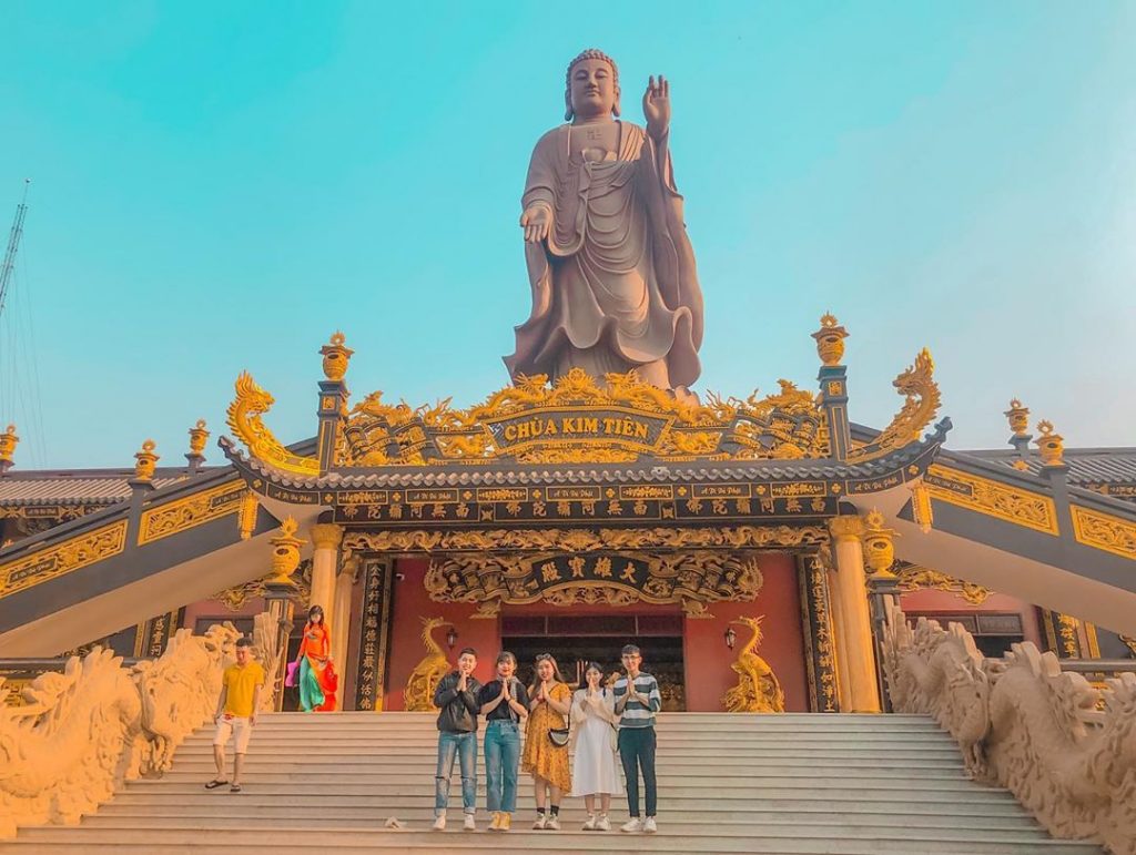 Tượng Phật cao 24m tại chùa Kim Tiên 