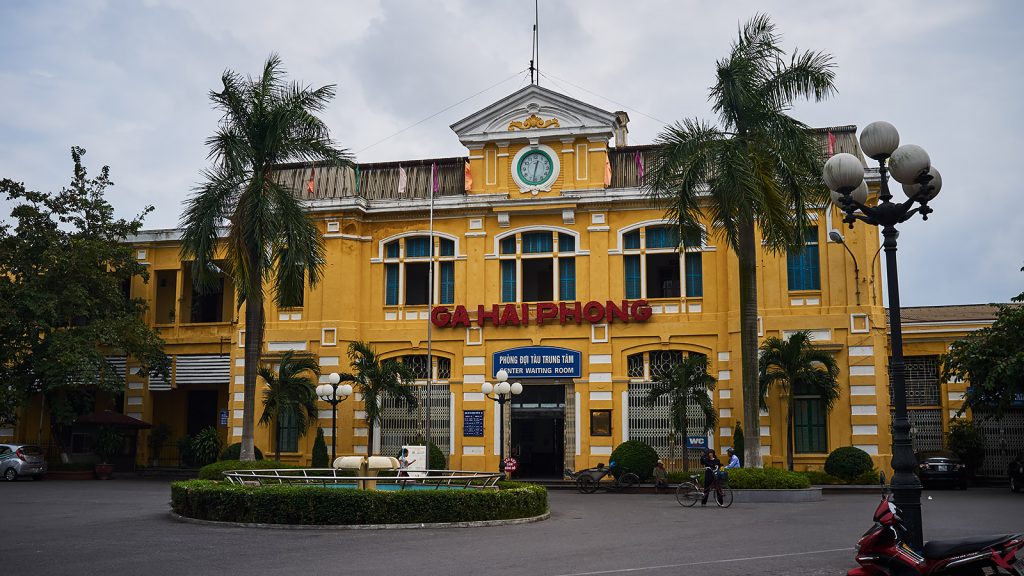 Ga Hải Phòng - một trong những nhà ga xe lửa đẹp nhất Việt Nam 