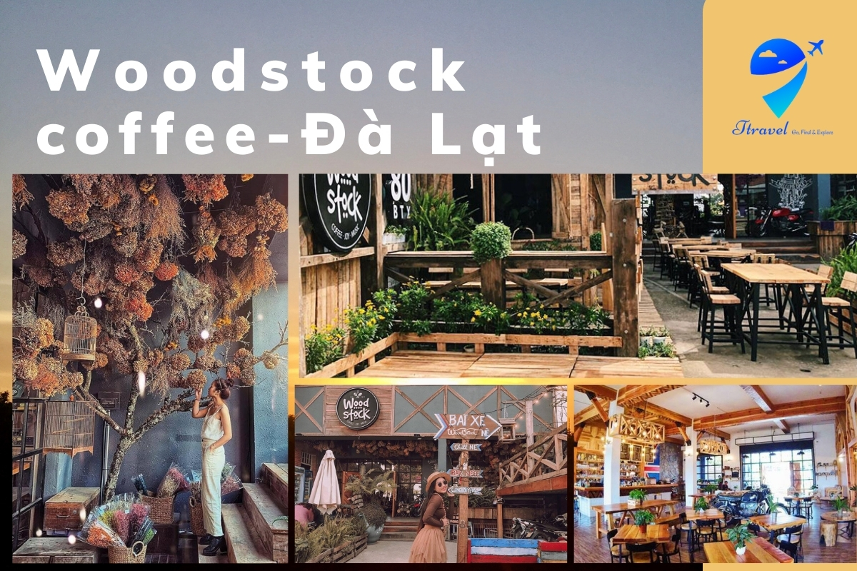 Woodstock Coffee Đà Lạt hoài niệm với phong cách cổ điển phủ đầy gỗ