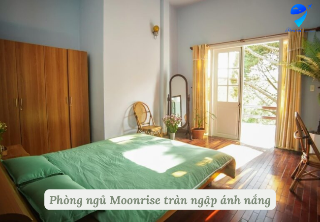 Phòng ngủ Moonrise tràn ngập ánh nắng