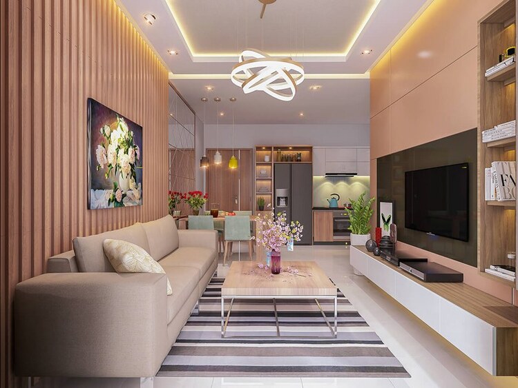 Trần thạch cao phòng khách là sự lựa chọn hoàn hảo để ngôi nhà trở nên tinh tế, sang trọng và đảm bảo tính thẩm mỹ. Hiện nay, trần thạch cao là một trong những loại vật liệu nội thất không thể thiếu khi thiết kế và thi công nội thất.