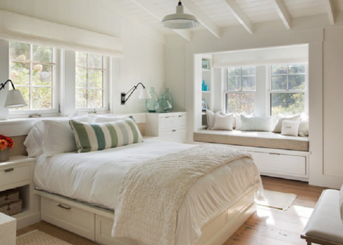 Thiết kế cửa sổ phòng ngủ giúp thông thoáng không khí trong phòng (Nguồn: Internet)