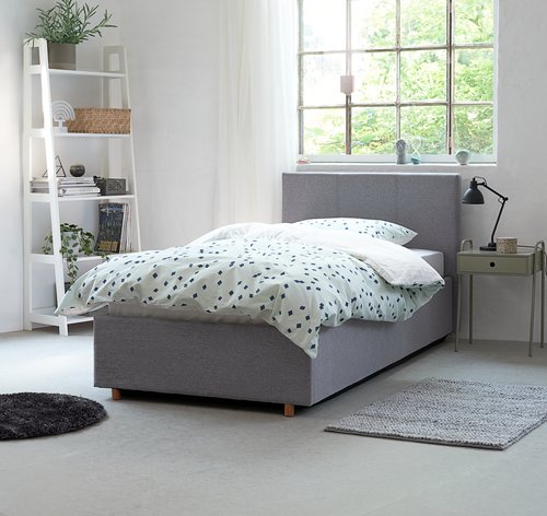 Mẫu thiết kế phòng ngủ đơn giản 6m2 có sự phối hợp màu sắc hài hòa, đơn giản