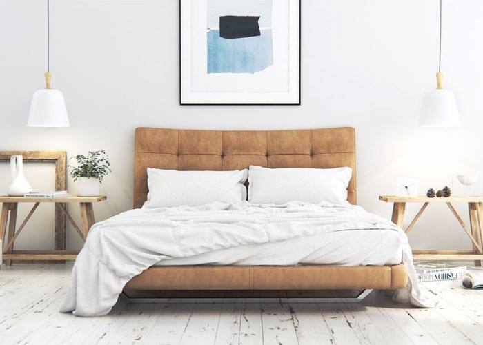 Mẫu phòng ngủ đơn giản theo phong cách Bắc Âu đẹp hiện đại và thanh lịch