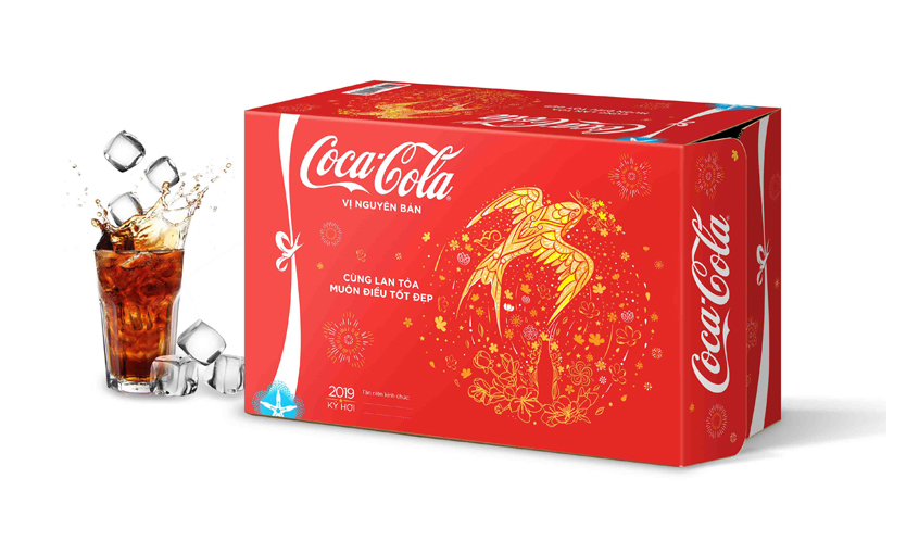 Thùng 24 lon nước ngọt Coca (320ml)