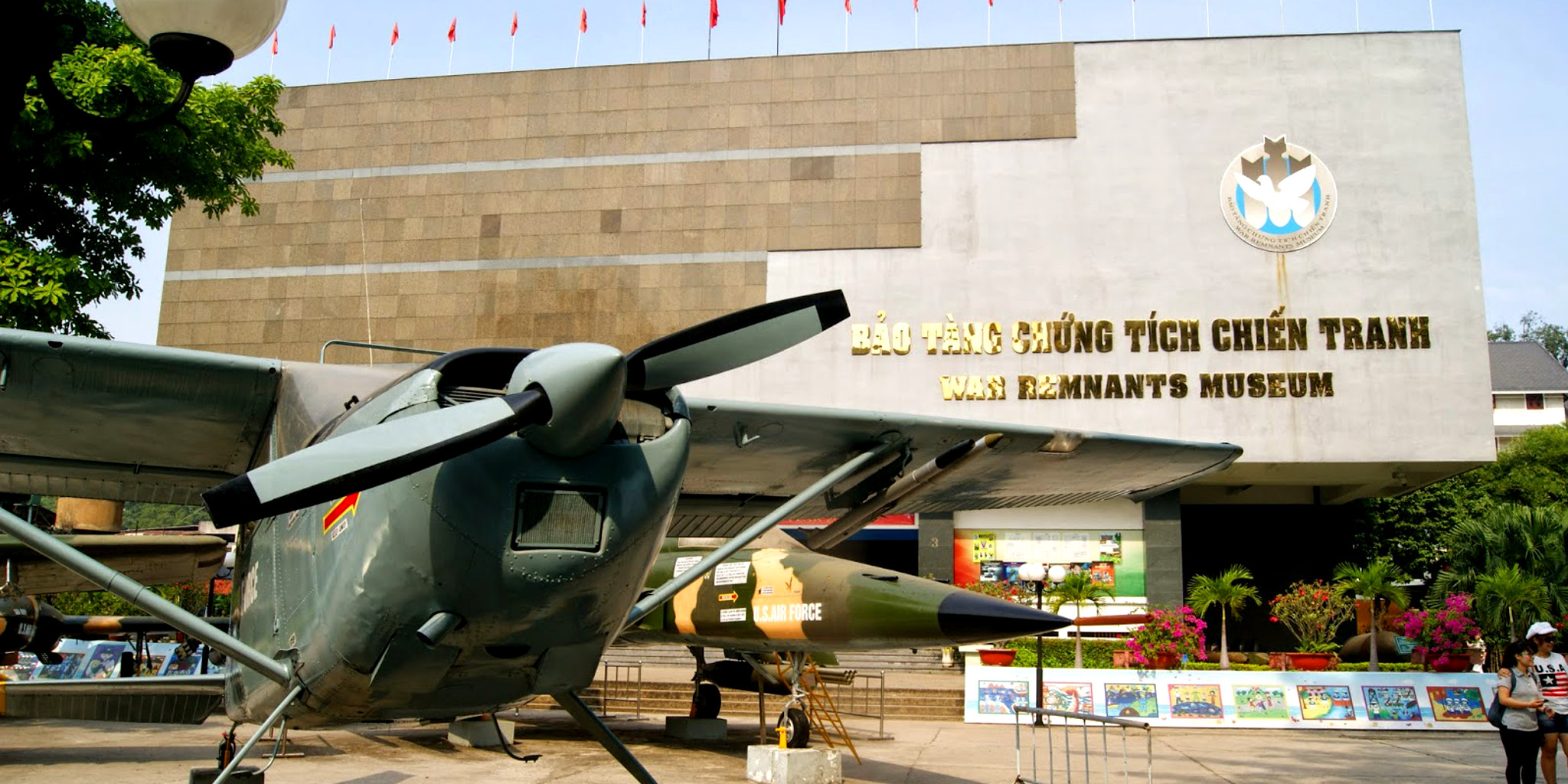 Visiting War Remnants Museum in Ho Chi Minh city