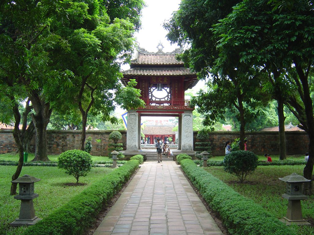 Temple of literature in Hue