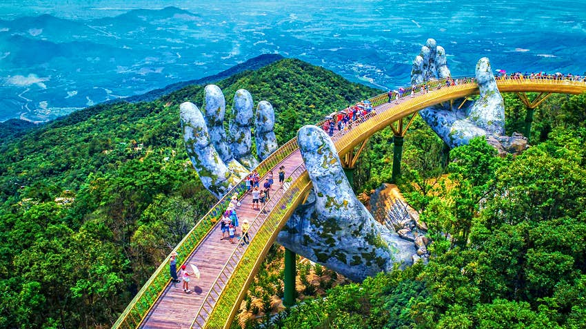 Ba Na Hills is a famous places in Vietnam