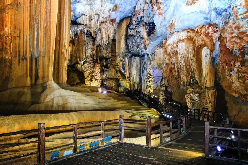 Inside Paradise Cave