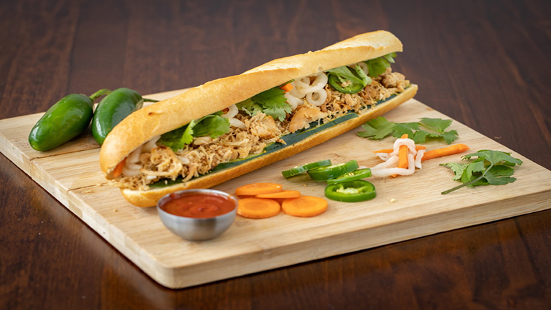 vietnamese chicken banh mi