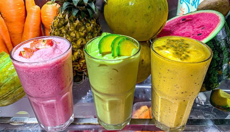 Vietnamese Fruit Shakes