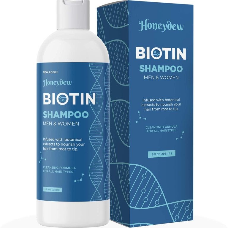 Honeydew Biotin Shampoo for Hair Growth B-Complex Formula for Hair Loss Removes
