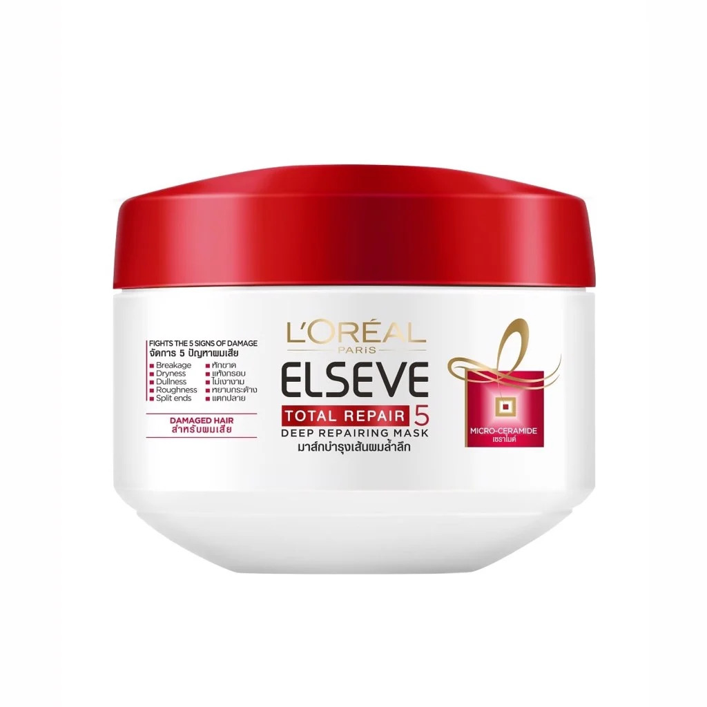 Kem dưỡng tóc L'Oreal Elseve Total Repair 5 tăng cường dưỡng ẩm, chăm sóc tóc hư tổn