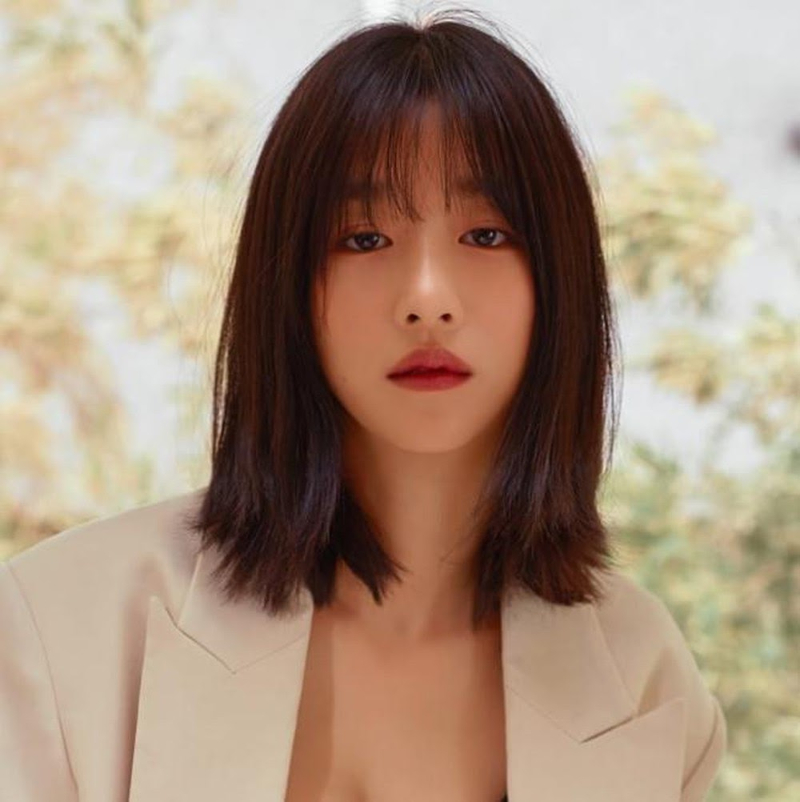 Tóc mái đẹp cho mặt dài - Seo Ye Ji